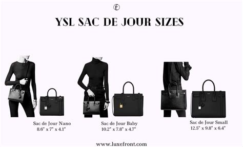 ysl bag du jour|ysl sac de jour sizes.